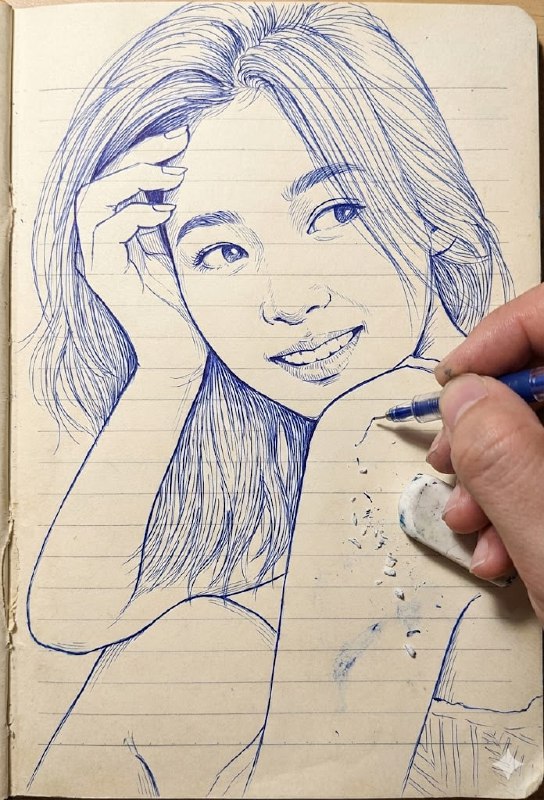 Gemini图片转手绘提示词