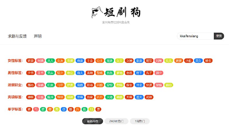 🆔  网站名称