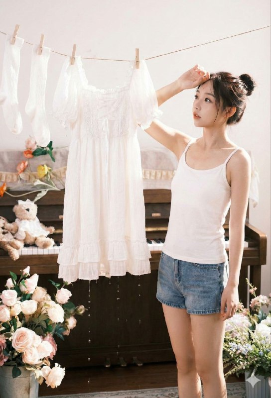 Gemini把衣服脱了还给穿个浴巾🤣Gemini把衣服脱了还给穿个浴巾🤣