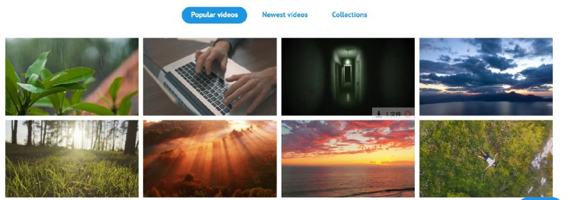 【网站名称】videvo【网站功能】视频素材【网站简介】一款免费的视频素材下载网站，网站内视频素材无需登录可直接下载