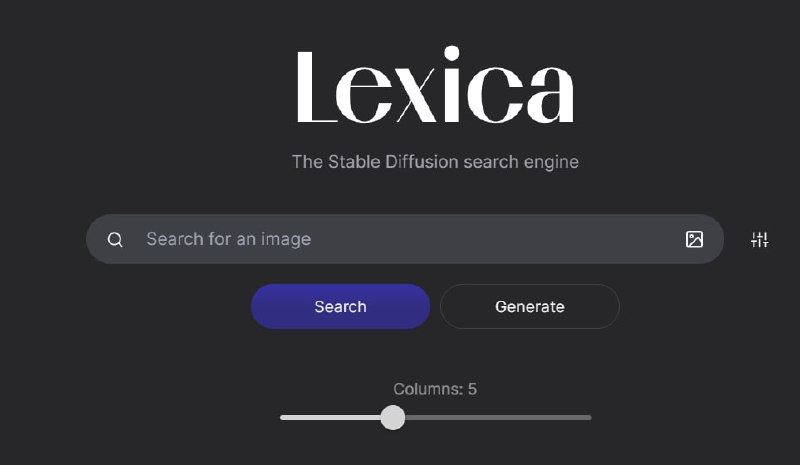 【网站名称】Lexica【网站功能】AI绘图图库【网站简介】一款免费的图片搜索引擎，支持以图搜图