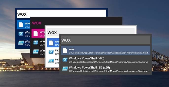 【软件名称】Wox【软件功能】多功能启动器【支持平台】#Windows【软件简介】Wox是一款带有搜索功能的启动器，用来搜索本机上的安装程序、文件和目录等并实现快速启动，也可以通过插件快速搜索网络上的内容，如天气、影评等方方面面