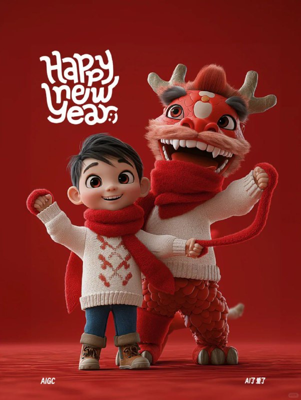 祝大家新春快乐，龙年吉祥如意祝大家新春快乐，龙年吉祥如意