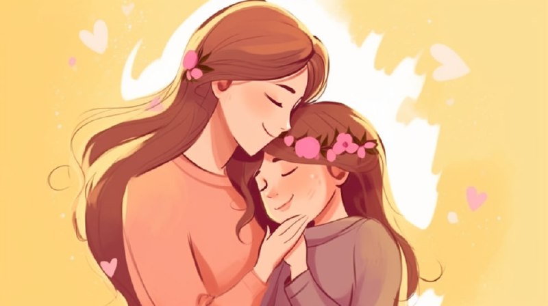 🧩 对AI绘图感兴趣的可以来玩玩母亲节尝试画一张母亲节文案图片，头图我弄的😁