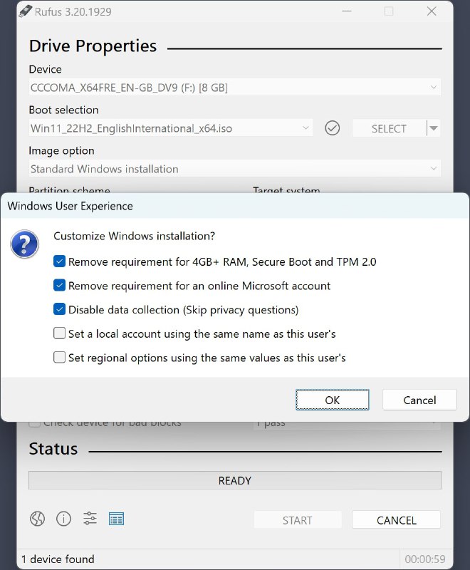 【软件名称】Rufus【软件功能】系统盘制作工具【支持平台】#Windows【软件简介】Rufus是一款开源、免费、小巧纯粹的系统启动盘制作工具