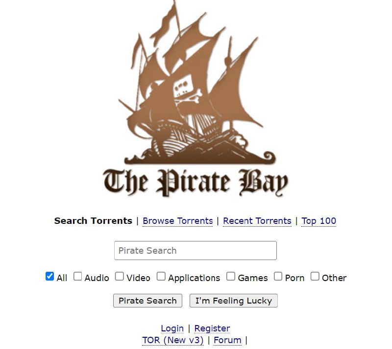 【网站名称】海盗湾（the pirate bay）【网站功能】种子、磁力搜索【网站简介】海盗湾是一个专门存储、分类及搜索Bittorrent种子文件及磁力链接的网站，支持35种语言，自称“世界最大的BT种子服务器