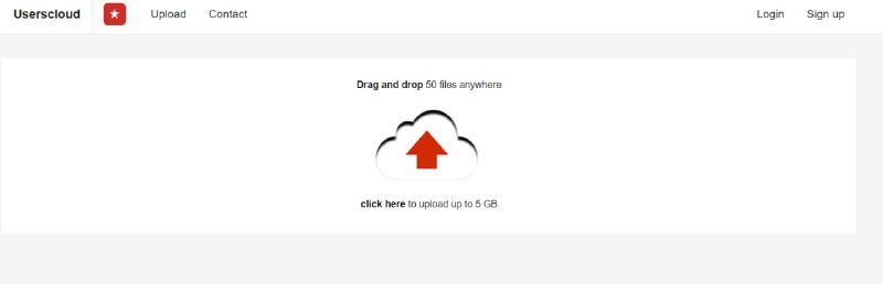 【网站名称】Userscloud【网站功能】匿名网盘【网站简介】userscloud 网站是一个提供免费无限制的网络云存储服务平台，支持匿名档24小时失效自动删除功能，如果想要永久保存需要注册成功会员，并且下载也没有流量带宽限制