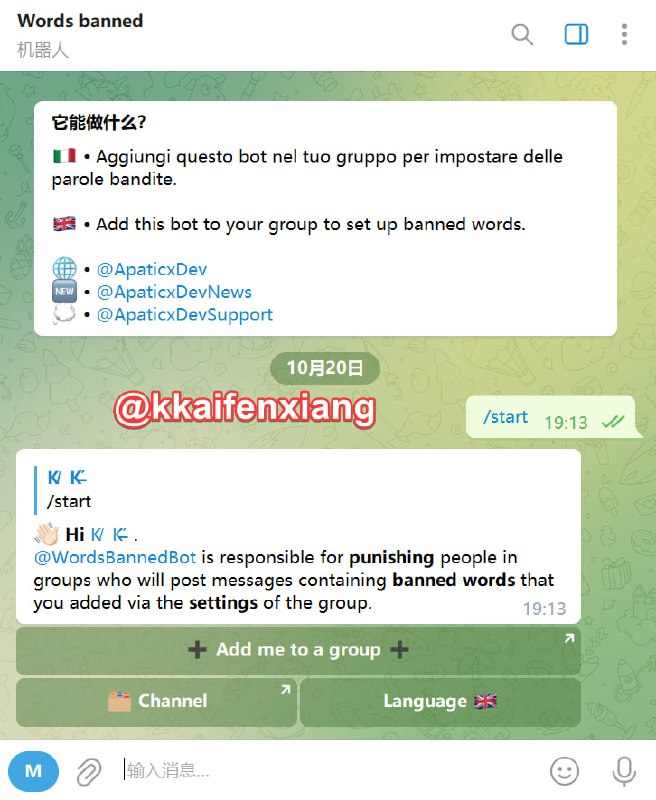 🤖 机器人名称