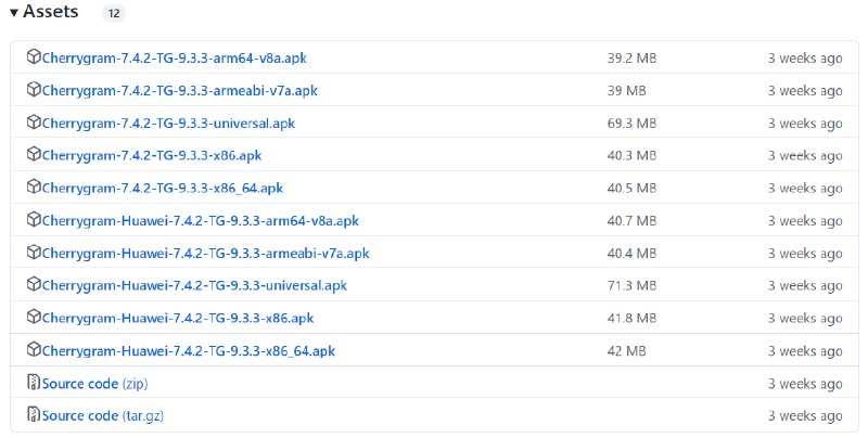 🗣 安卓 armeabi-v7a arm64-v8a armeabi x86 x86_64区别💬 去GitHub下载应用的时候是不是经常很懵逼，就像上图一样，这么多安装包装哪个？通过这篇文章可以扫盲