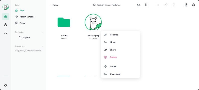 【网站名称】AlpacaDisk【网站功能】网盘【网站简介】一款国外网盘，注册即送2T容量