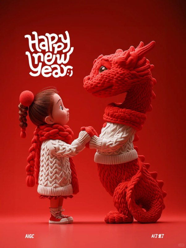 祝大家新春快乐，龙年吉祥如意祝大家新春快乐，龙年吉祥如意