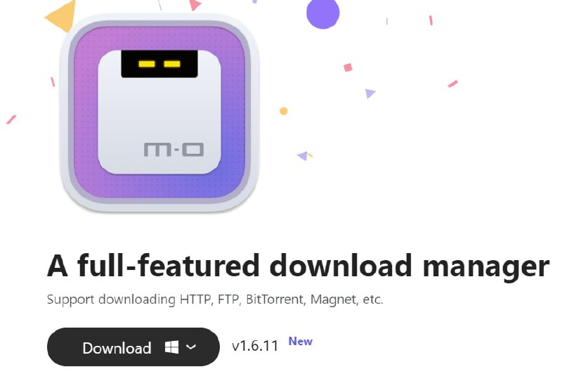 【软件名称】Motrix【软件支持】Windows、MacOS、Linux【支持下载】HTTP，FTP，BitTorrent，磁铁，百度网盘等